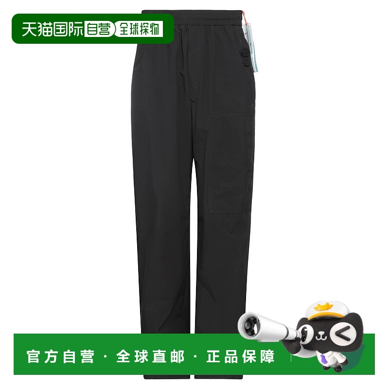 1h可退 香港直邮Off-white 男士 休闲长裤 black黑色 舒适时尚