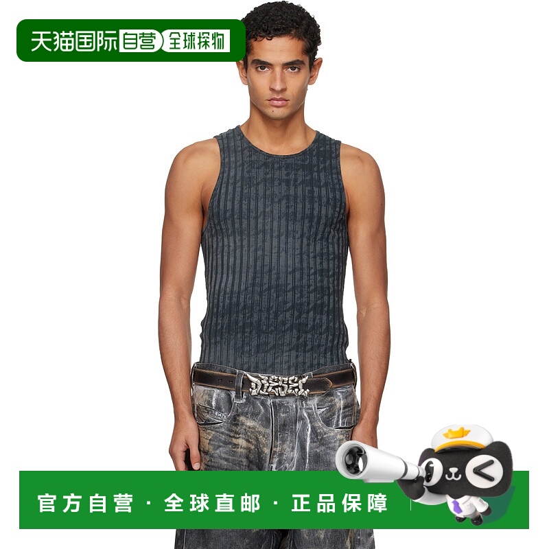 香港直邮Diesel 迪赛 男士 灰色 T-Goty-Pie 背心 A215870QKBU