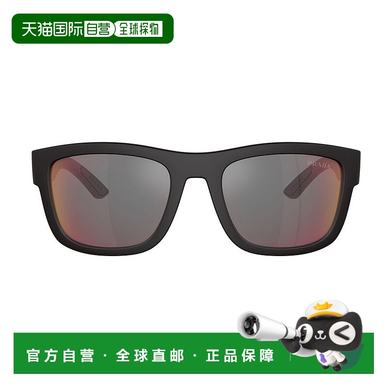 1h可退 香港直邮Prada 普拉达 男士 Eyewear 方格太陽眼鏡 PS01ZS