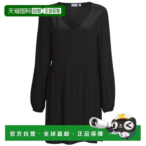 欧洲直邮Vila  VIFINI L/S SHORT DRESS 女装短款连衣裙 14084533