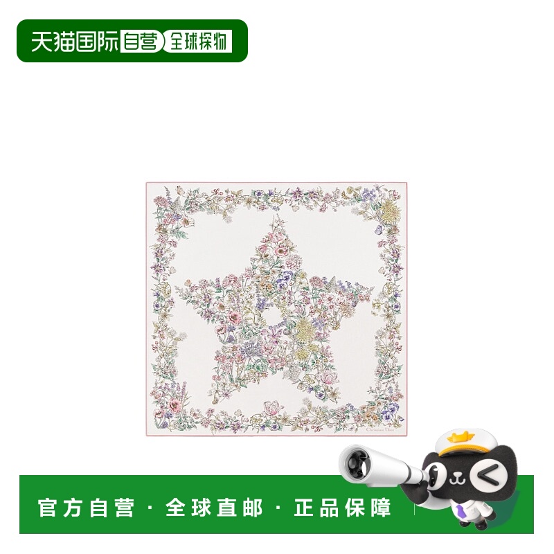 香港直邮Dior Dior 印花方巾 55LKY070I610