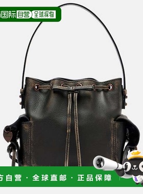 1h可退 香港直邮Acne Studios 艾克妮 女士 皮革水桶包 A10466AIP
