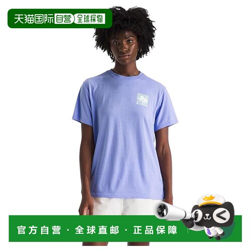 美国直邮the north face 北面 女士 Vibey Sun 混纺短袖T恤