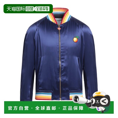 1h可退 香港直邮Casablanca 男士 夹克 blue蓝色 舒适时尚