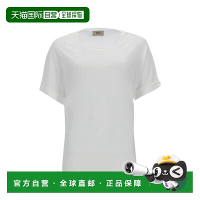 1h可退 香港直邮HERNO 女士T恤 JG000312D520561000BIANCO1000BIA