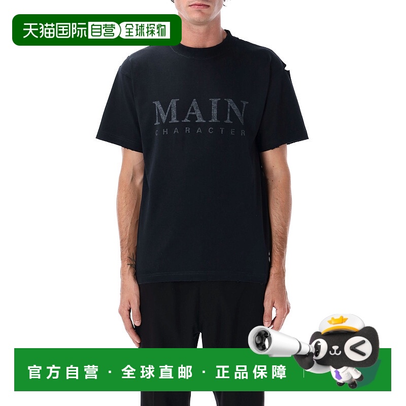 1h可退 欧洲直邮balenciaga 男士 上装T恤