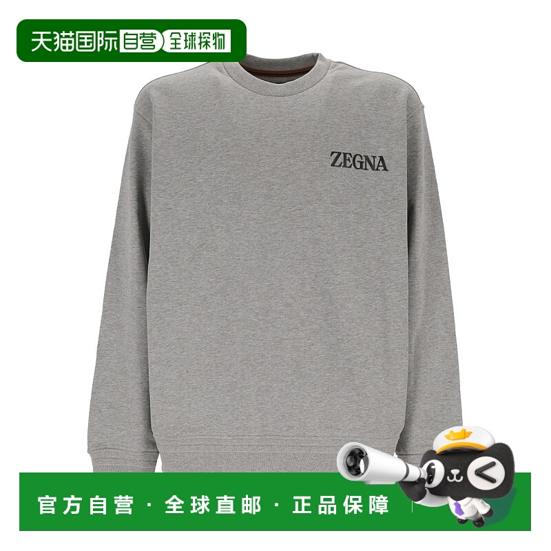 香港直邮Zegna 圆领长袖卫衣 RUE522A8E872杰尼亚