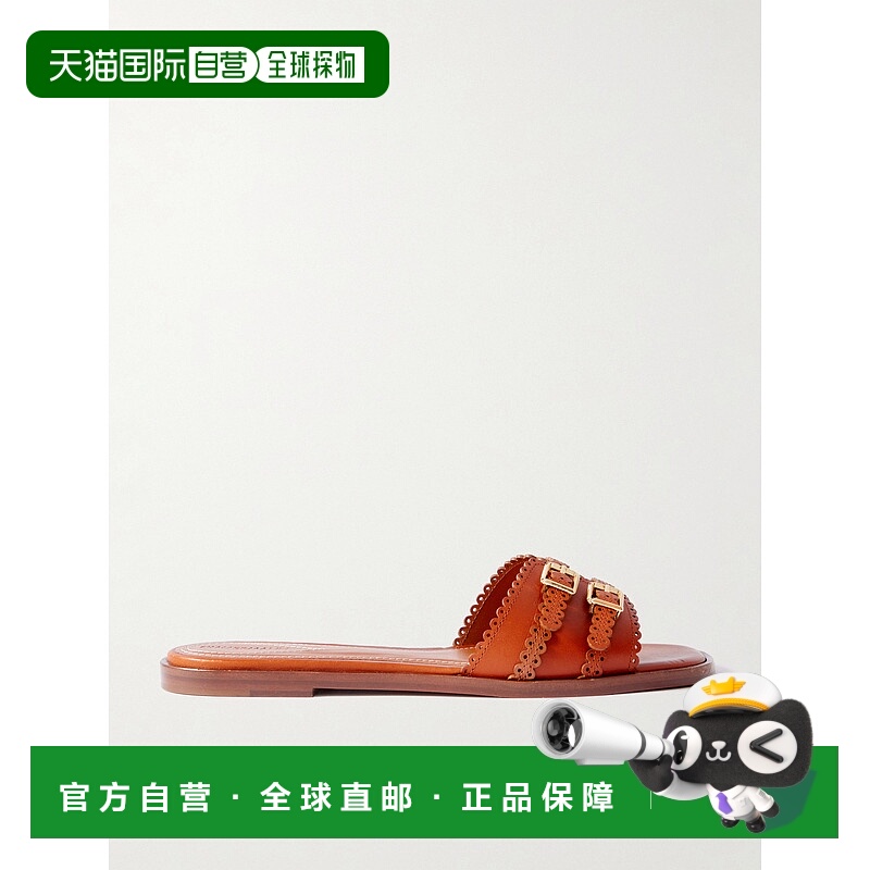 香港直邮ZIMMERMANN 女士 Goldie 搭扣皮质凉拖 6303FC26A2