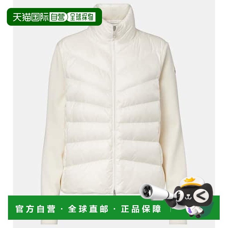 1h可退 香港直邮Moncler 盟可睐 女士 Down-paneled 针织开衫,女装/女士精品,短外套,淘宝优惠券,粉丝福利购,淘宝优惠卷