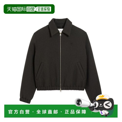 1h可退 香港直邮Ami Paris 男士外套 HJK830WV0078020 CO 黑色 羊