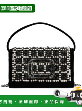 1h可退 香港直邮Roger Vivier 迷你翻盖单肩包 RBWABDH200002U