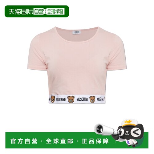 香港直邮MOSCHINO 女士T恤 261V6A120144020224 SS2026 粉红色