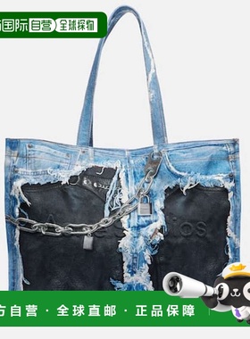 1h可退 香港直邮Acne Studios 艾克妮 女士 Trompe-l'oeil 牛仔布