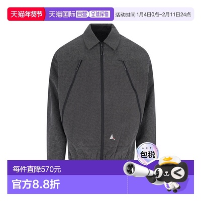 1h可退 香港直邮Roa 男士 灰色夹克 RBMW0517FA344 grey灰色 舒适