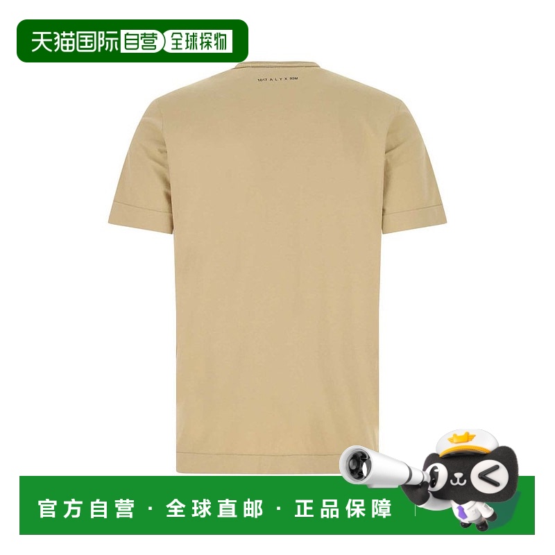 欧洲直邮alyx 男士 上装T恤短袖潮流徽标