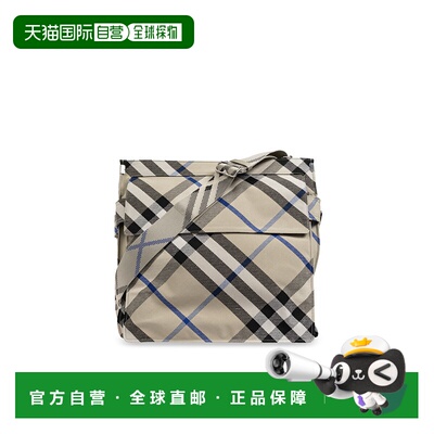欧洲直邮BURBERRY 男士手提包8091815A3888LICHEN博柏利斜挎包