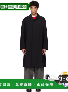 香港直邮Jil Sander 吉尔 桑达 男士 黑色 Sport 大衣 J22SW0097J
