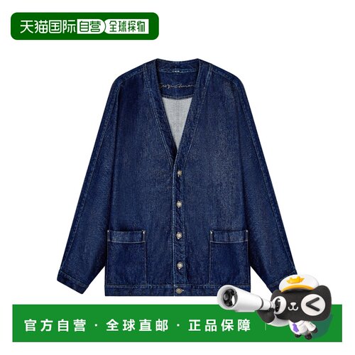 1h可退 香港直邮Giorgio Armani 长袖牛仔外套 GW002597AF25753