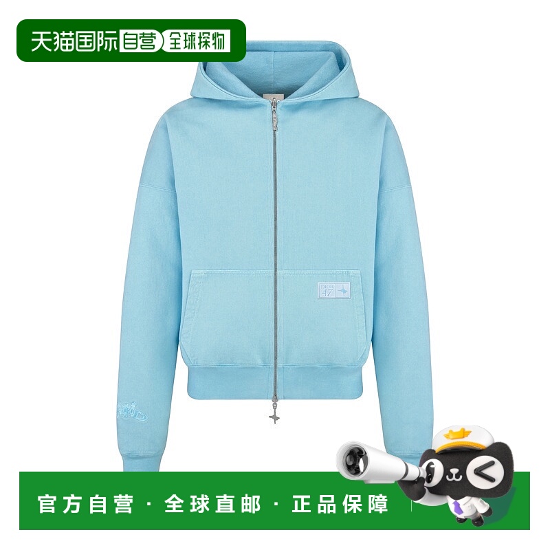 自营欧洲直邮Dior/迪奥 男士 LEWIS HAMILTON 可翻面连帽卫衣