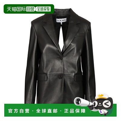 香港直邮LOEWE 女士夹克 S359Y19LAK1100 CO 黑色 Lambskin nappa