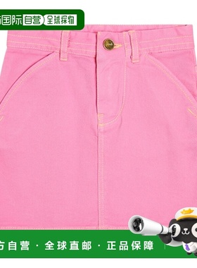 1h可退 香港直邮Jacquemus Enfant 女童 La Jupe De Nimes 牛仔半