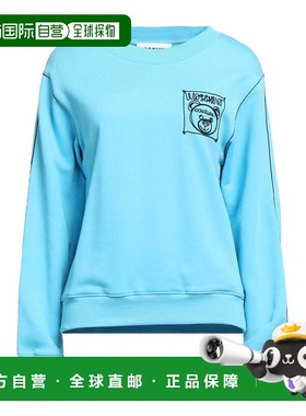 香港直邮Moschino 莫斯奇诺 女士 卫衣 blue蓝色 舒适时尚