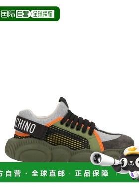 香港直邮Moschino 莫斯奇诺 男士 运动鞋 grey灰色 舒适时尚