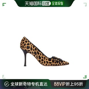 香港直邮Manolo MAYSALEPUM3232696 尖头豹纹高跟鞋 Blahnik