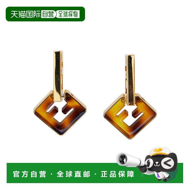 1h可退 香港直邮Fendi 芬迪 女士 Forever 耳环 8AK206ALI0