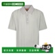 香港直邮MISSONI Polo 米索尼 1h可退 男士 同色系鋸齒狀 衫 US25