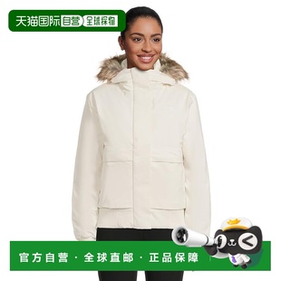 1h可退 香港直邮the north face 北面 女士 极地短夹克 beige米色