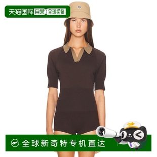 上衣 針織 女士 1h可退 Gene 舒適時尚 香港直郵Staud R25F3147VN
