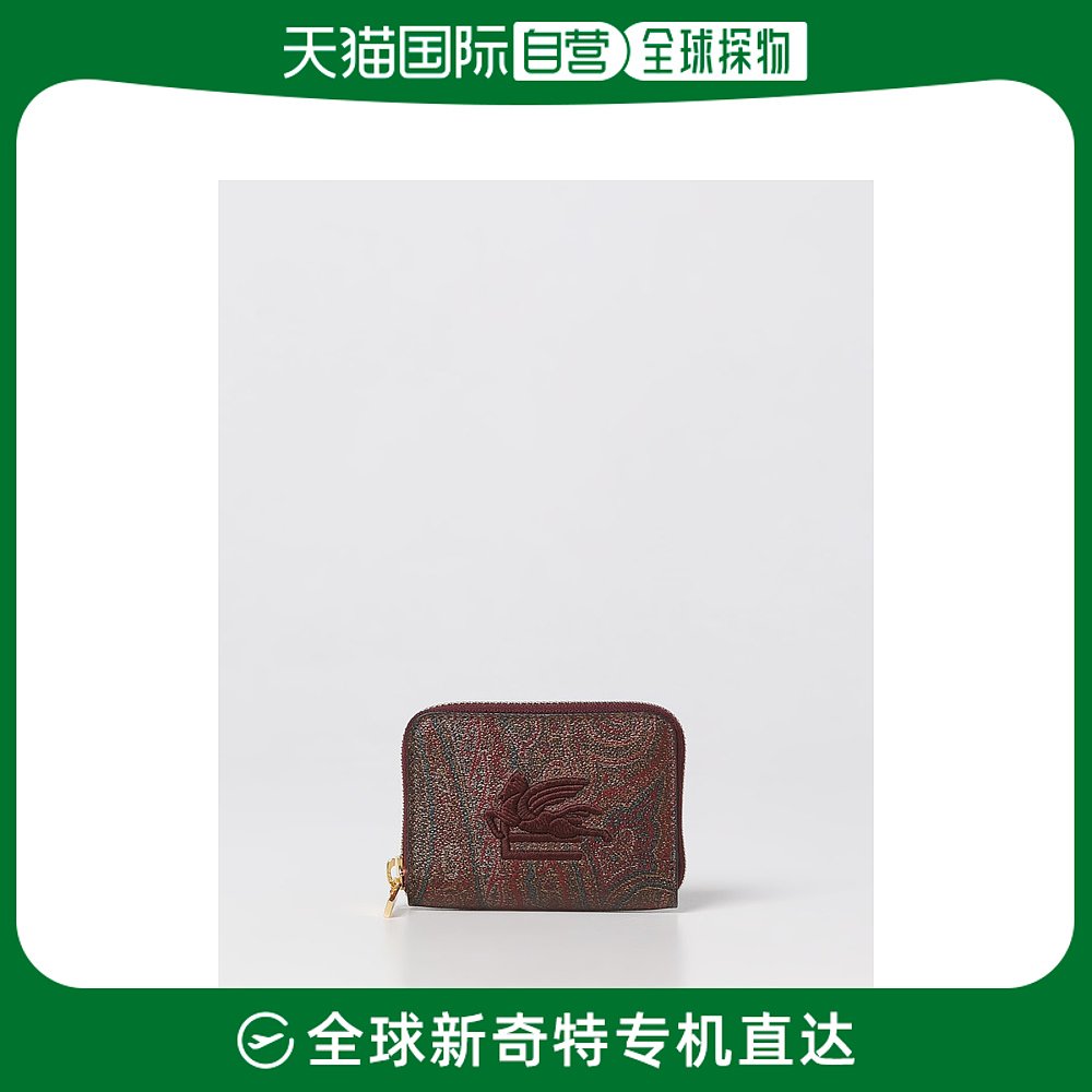 香港直邮Etro女士Etro coin purse钱包(coated cotton with emb