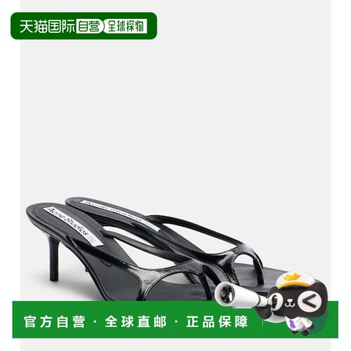 香港直邮Acne Studios 艾克妮 女士 皮质凉鞋 black黑色 舒适时尚