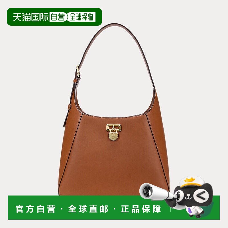 自营欧洲直邮RalphLauren拉夫劳伦 Lauren大号 Tanner 皮革单肩包