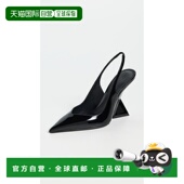 香港直邮The 105mm Attico 1h可退 女士 Cheope 露跟坡跟鞋