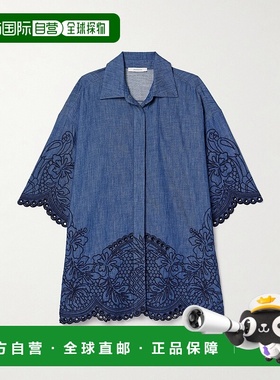 香港直邮ZIMMERMANN 女士 短袖衬衫 2066TSS254 blue蓝色 舒适时