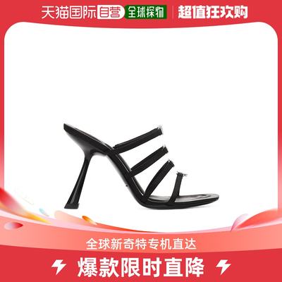香港直邮Alexander Wang nala徽标高跟拖鞋 30123S015
