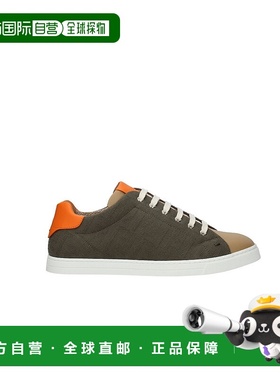 香港直邮Fendi 徽标休闲运动鞋 7E1350AAWX男鞋