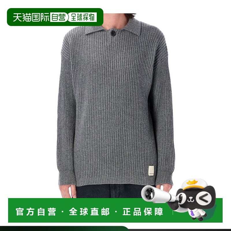香港直邮Emporio Armani 长袖针织Polo 衫 6D1MZ21MH3Z0630