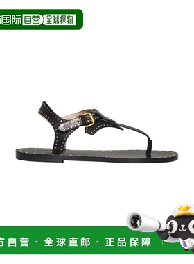 香港直邮Isabel Marant 伊莎贝尔 玛兰 女士 黑色凉鞋 26PSD0272F