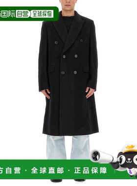 1h可退 欧洲直邮OUR LEGACY 男士大衣M4201WBBLACKHAIRYWOOL