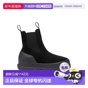 1h可退 香港直邮moon boot 月亮靴 女士 LUNA 绒面革切尔西靴 80D