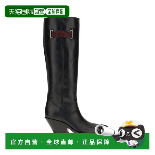 香港直邮Chloe 蔻依 女士 Azelan 过膝皮质靴子 CH26W20D1K001