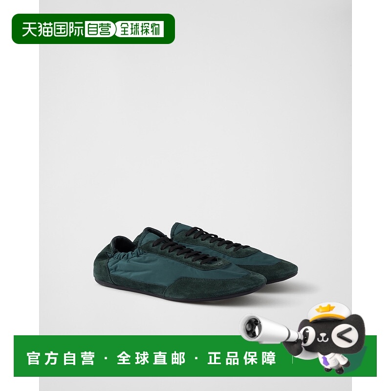 欧洲直邮PRADA (2025) Collapse 弹性运动鞋，采用 Re-Nylon 和绒