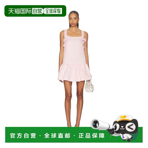 1h可退 香港直邮Self-Portrait 女士 塔夫绸连衣裙 RS26165SAP