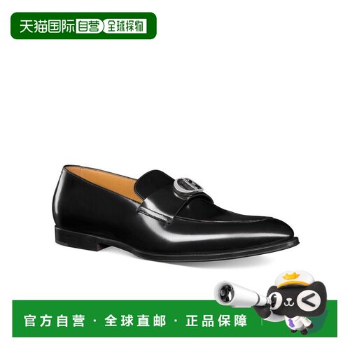 自营 欧洲直邮Dior 迪奥 男士黑色牛皮乐福鞋新款【付后1h可退】