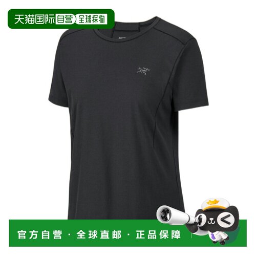 香港直邮Arc'teryx 女士户外T恤 X000010247BLACK【付后1h可退】