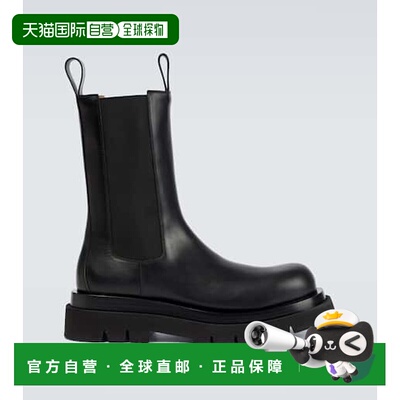1h可退 香港直邮Bottega Veneta 葆蝶家 男士 Lug 皮质短靴男靴