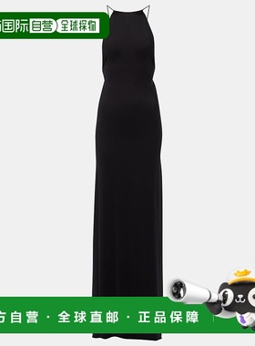 1h可退 香港直邮Coperni 女士 Suspended 三角形露背长款连衣裙